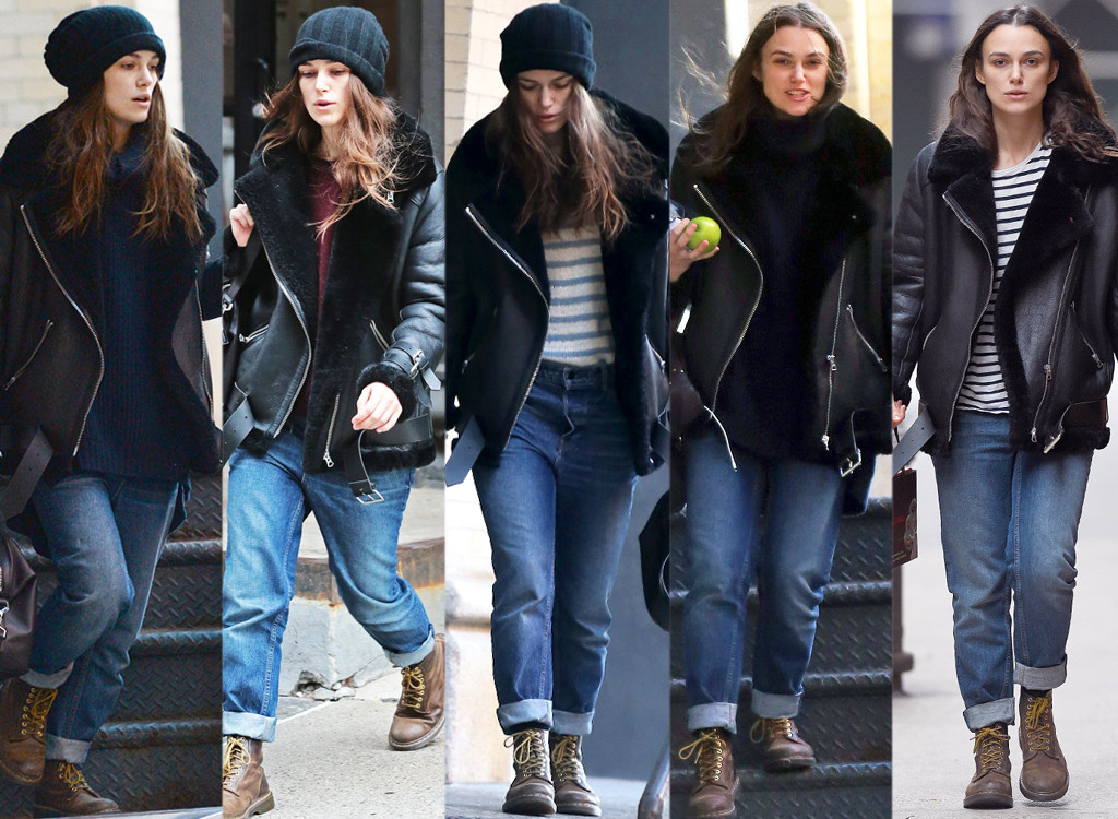 Keira Knightley Recycles City Chic Outfit 5 Times | E! News